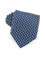 Forzieri Mini Paisley Design Woven Silk Tie