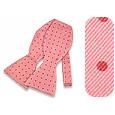 Forzieri Polkdot Silk Self-tie Bowtie