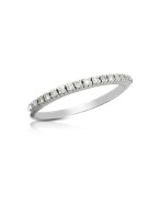 Princess - 0.115 ct Diamond Band Ring