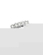 Princess - 0.225 ct Diamond 18K Gold Band Ring