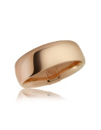 Forzieri Smooth 14K Rose Gold Band Ring