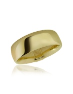 Forzieri Smooth 14K Yellow Gold Band Ring