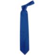 Forzieri Solid Blue Extra-Long Tie