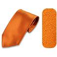 Forzieri Solid Copper Extra-Long Tie