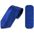 Forzieri Solid Navy Blue Extra-Long Tie