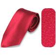 Forzieri Solid Red Extra-Long Tie