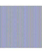 White and Blue Striped 2 Ply Poplin Cotton