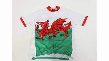 Foska Wales Short Sleeve Jersey - Small (ex
