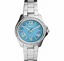Fossil Ladies Cecile Silver Steel Bracelet Watch