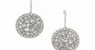 Fossil Ladies Iconic Silver Glitz Earrings