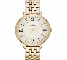 Fossil Ladies Jacqueline Gold Tone Steel