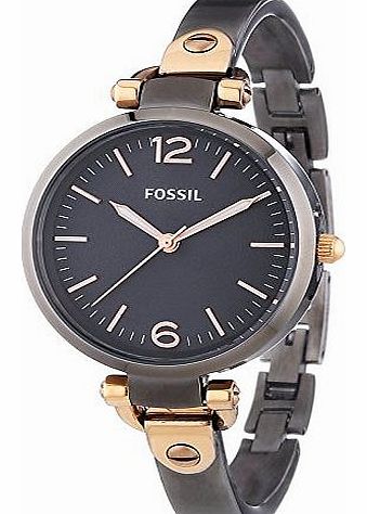 Fossil Womens Quartz Watch Georgia ES3111 with Metal Strap