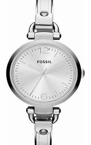 Fossil Womens Quartz Watch Georgia ES3259 with Metal Strap