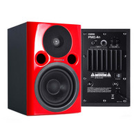 Fostex PM04n MKII Compact Studio Monitors Red