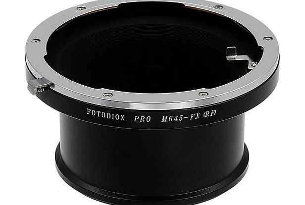 Fotodiox Pro Lens Mount Adapter, Mamiya 645 Lens to Fujifilm X (X-Mount) Camera Body, for Fujifilm X-Pro1, X-E1