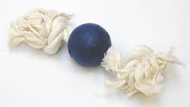 Four Paws Rope & Ball