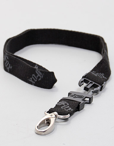 Fox After Forever Lanyard - Black