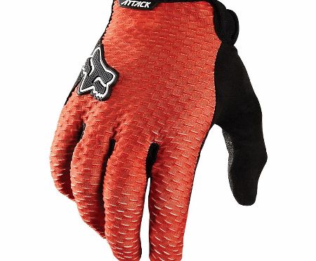 Fox Attack Glove Black/Orange - M