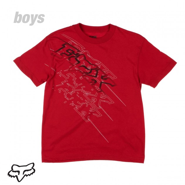Fox Boys Fox Fastbreak T-Shirt - Red