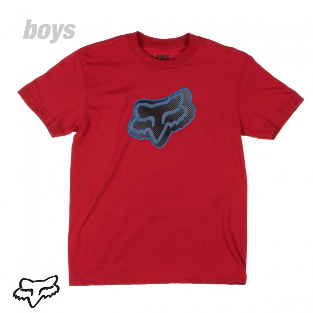 Fox Boys Fox Syndicate T-Shirt - Red