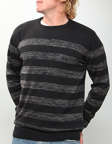 Caliber Crew neck sweatshirt - Black