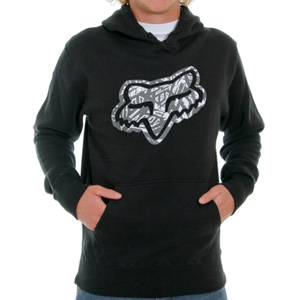 Fox Electric Head Hoody - Black
