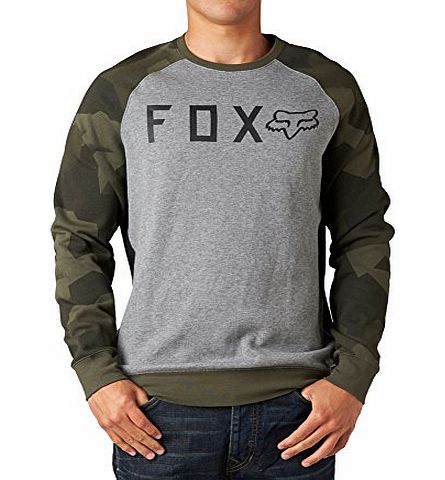 Fox Head Fox Tresspass Crew Fleece - Heather Graphite, Medium