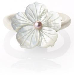 Fox Jewellery MOTHER OF PEARL FLOWER HAIRBAND