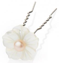 MOTHER OF PEARL HAIR PIN