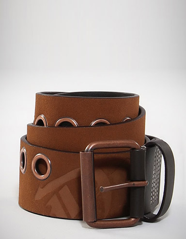 Fox Leadhead Leather belt