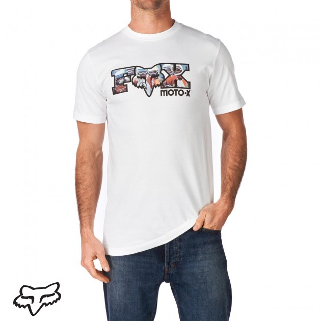 Fox Mens Fox Pre Filter T-Shirt - White