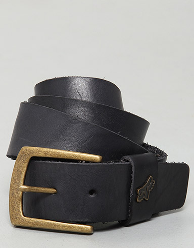 Nocturnal Leather belt - Black