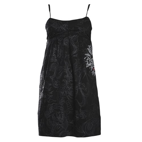 Ladies Fox Racing Foxadelic Dress 001 Black