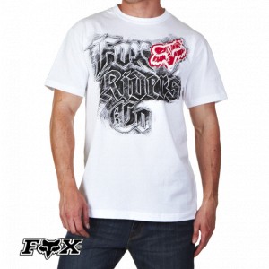 Fox T-Shirts - Fox Dischord T-Shirt - White