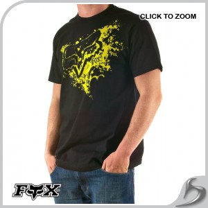 T-Shirts - Fox Overblown T-Shirt - Black