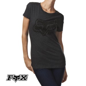 T-Shirts - Fox Party Time T-Shirt - Charcoal