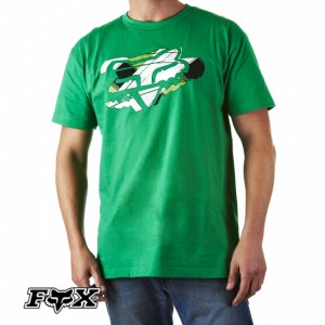 T-Shirts - Fox Quasimoto T-Shirt - Kelly Green