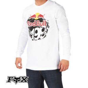 Fox T-Shirts - Fox Red Bull Mens Long Sleeve