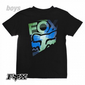 Fox T-Shirts - Fox Spliced T-Shirt - Black