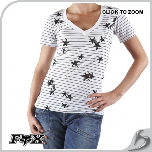 T-Shirts - Fox Star Struck T-Shirt - White