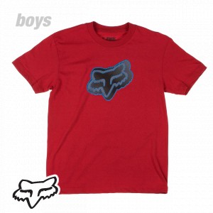 Fox T-Shirts - Fox Syndicate T-Shirt - Red