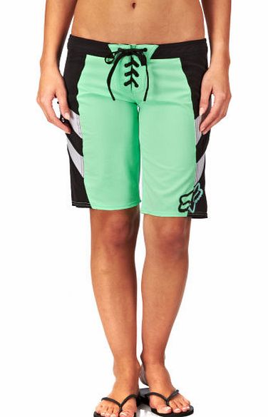 Fox Womens Fox Intake Board Shorts - Moto Mint