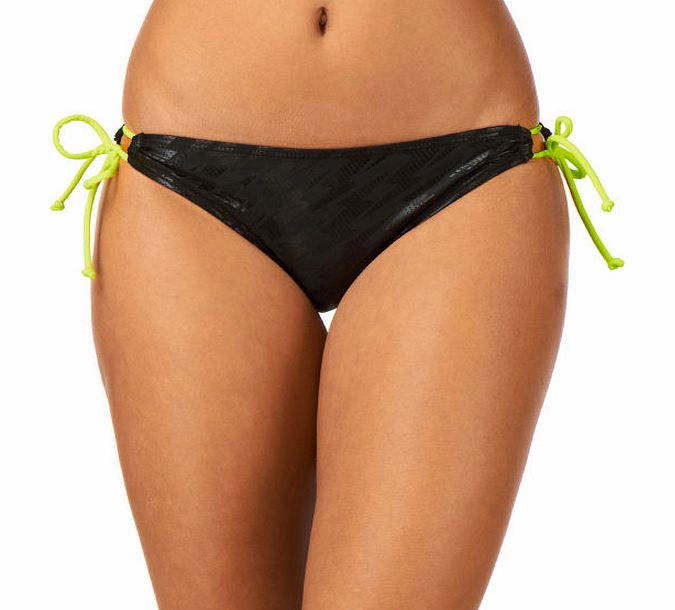 Fox Womens Fox Night Watch Lace Up Side Tie Bikini