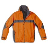Foxster Jeantex Bonifacio Mens Waterproof Sailing Jacket, Orange, 46/48
