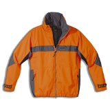 Foxster Jeantex Bonifacio Mens Waterproof Sailing Jacket, Orange, 54/56
