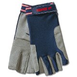 Foxster Jeantex Competition Sailing Gloves, Dark Blue, XXL