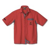 Foxster Jeantex Lagos Casual Sailing Shirt, Red k, S