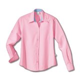 Foxster Jeantex Nella Ladies Casual Sailing Shirt, Pink, 42
