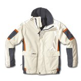 Jeantex Vela Mens Waterproof Coastal Sailing Jacket, White, 50/52