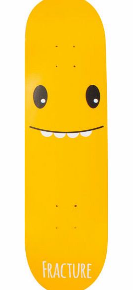 Fracture Lil Monsters Orange Skateboard Deck -